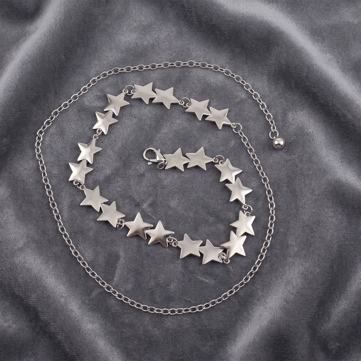 Star-Shaped Belt Chain for Women, Y2K Style